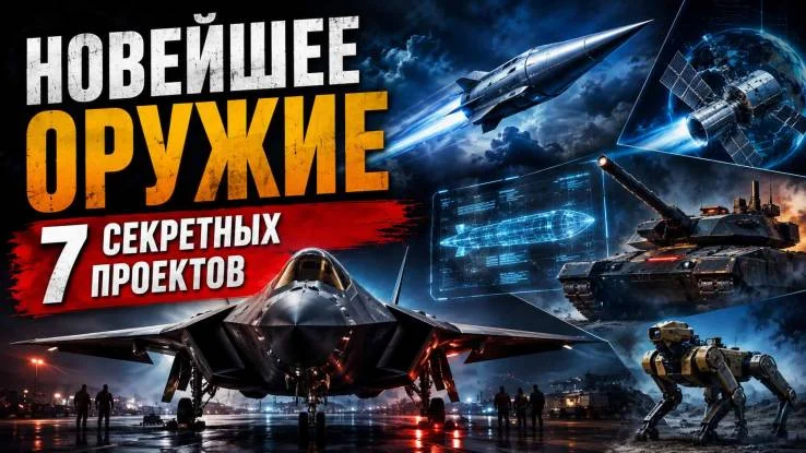 Новейшее оружие 7 секретных проектов 13.06.2026